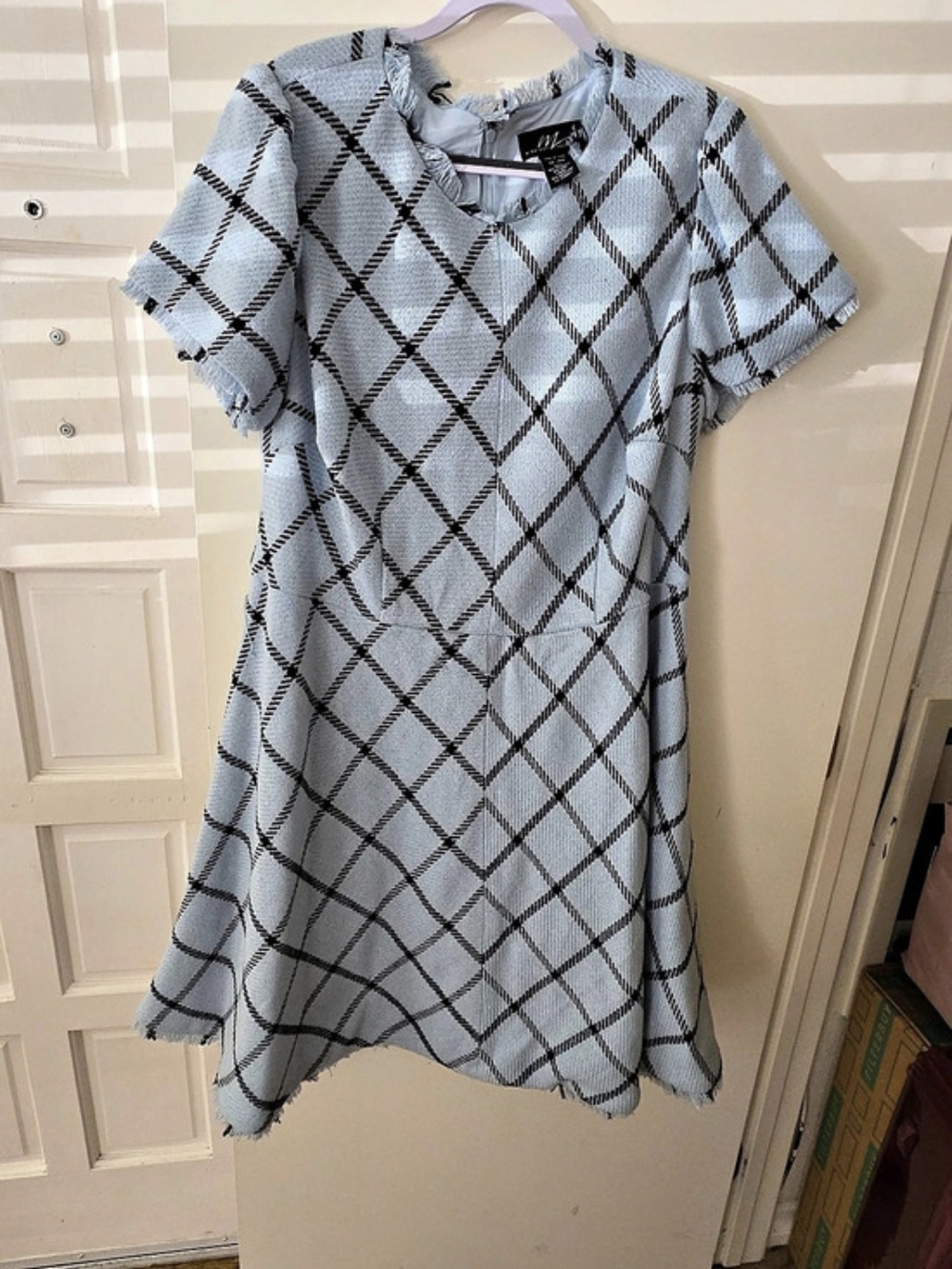 Milly Women's Geometric Mini Dress Size Medium